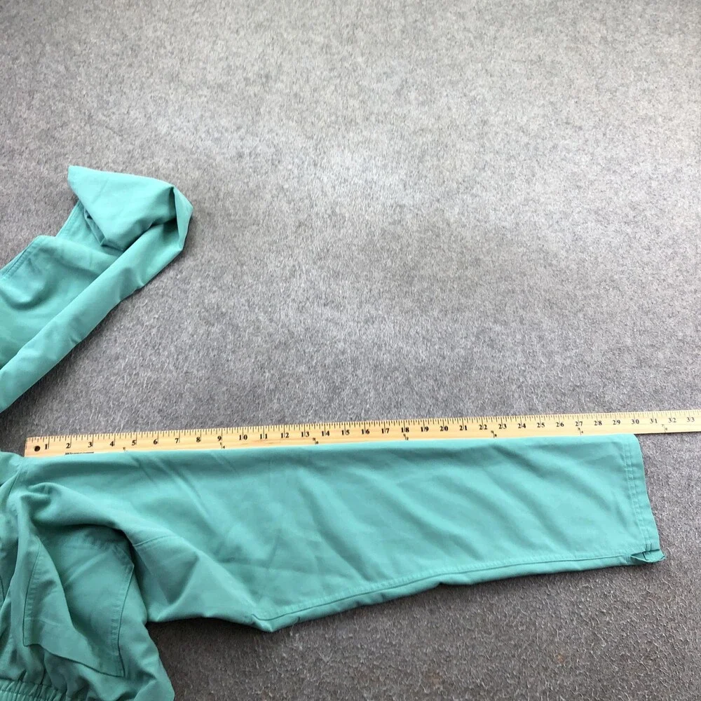 FIGS Scrub Pants Womens Small Green Cargo Twill Technical Collection Medical